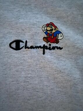Super Mario Champion T-Shirt size L vhtf